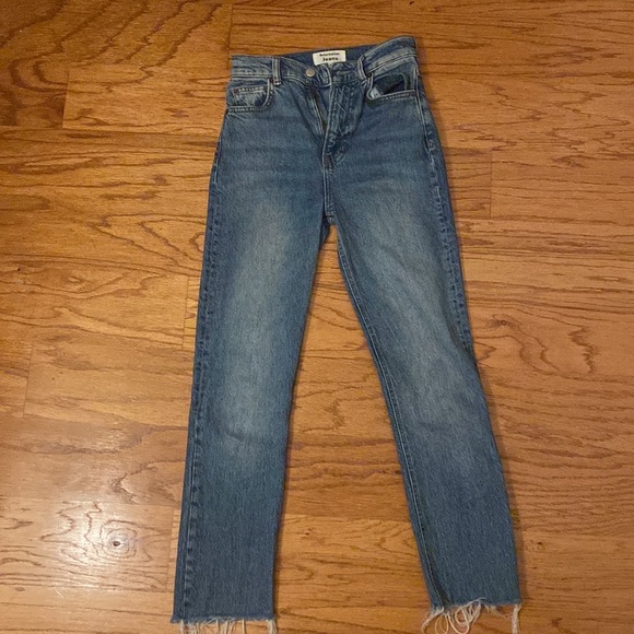 Reformation Liza High Rise Straight Long Jeans. Size 24 - Picture 9 of 10